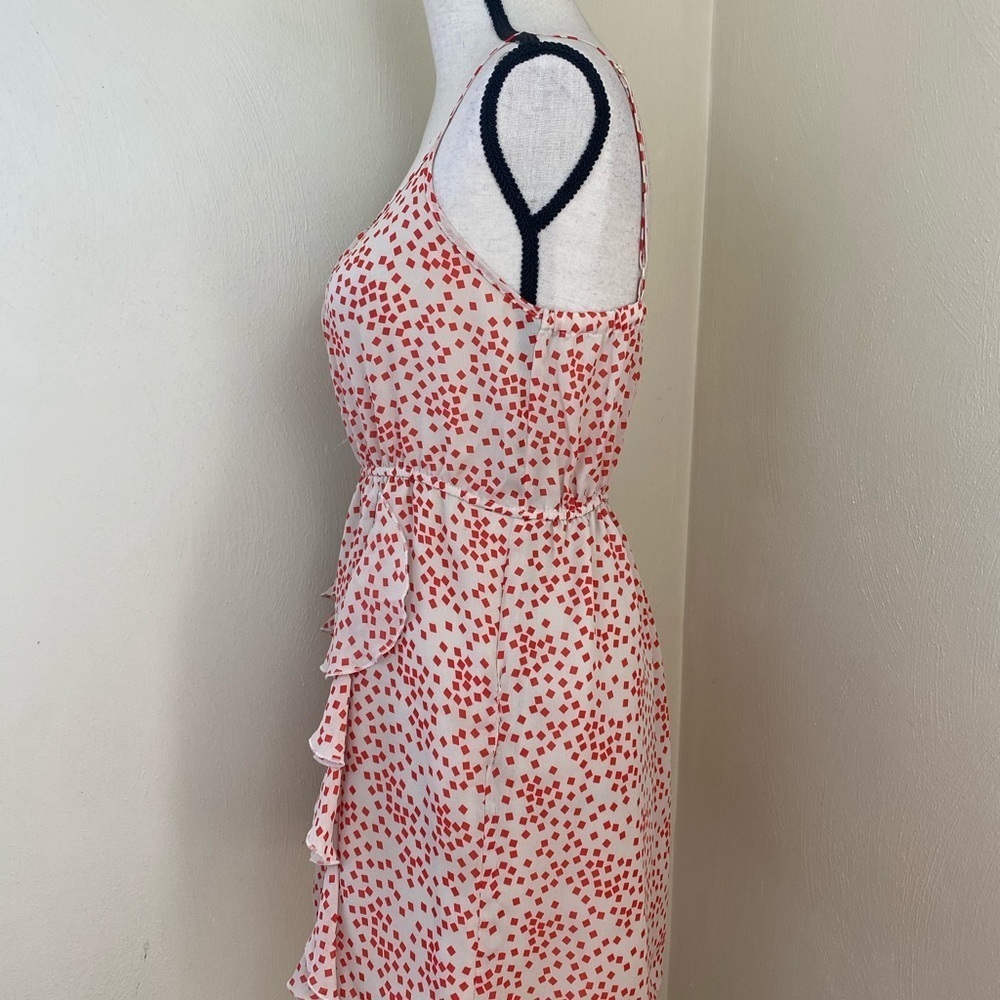 Forever 21. Orange and White Dress. Sz M. - Picture 5 of 12